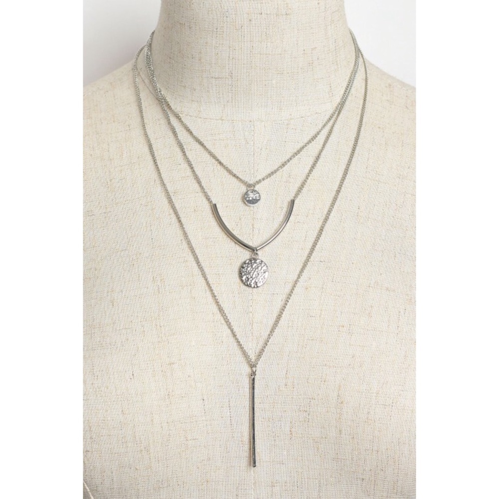 🔵 Three Layer Charm Necklace 🔵 - Picture 8 of 8